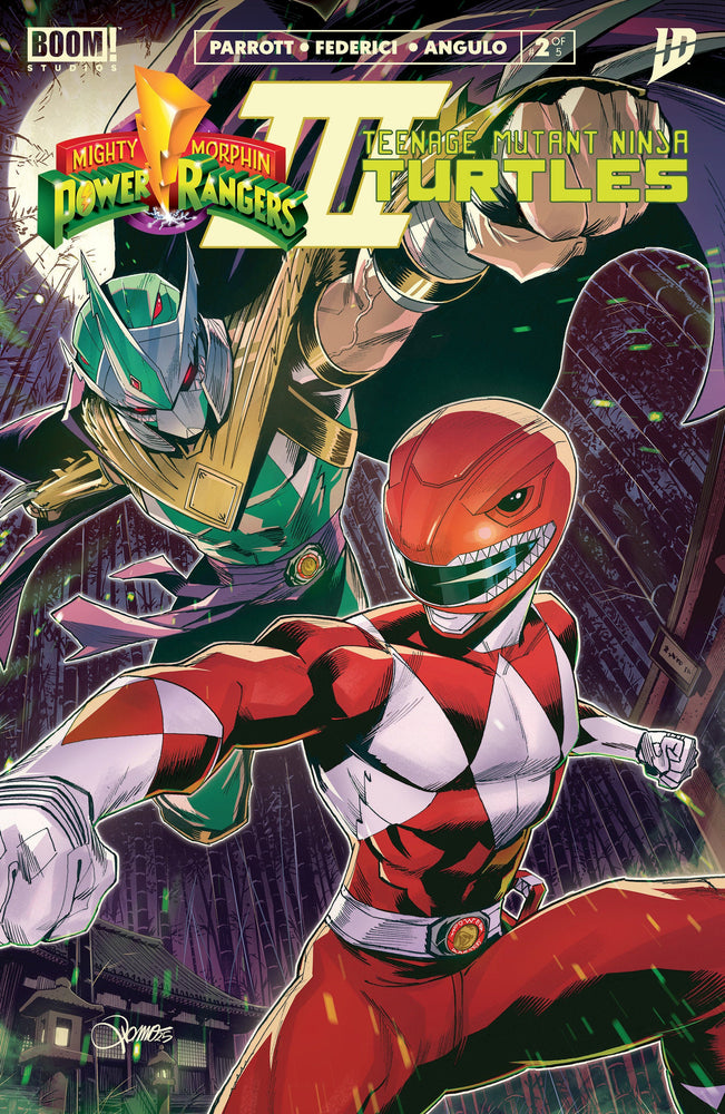 Mighty Morphin Power Rangers/Teenage Mutant Ninja Turtles III #2 A Main (Dressed, Zonno) (ONLINE ORDER ONLY)