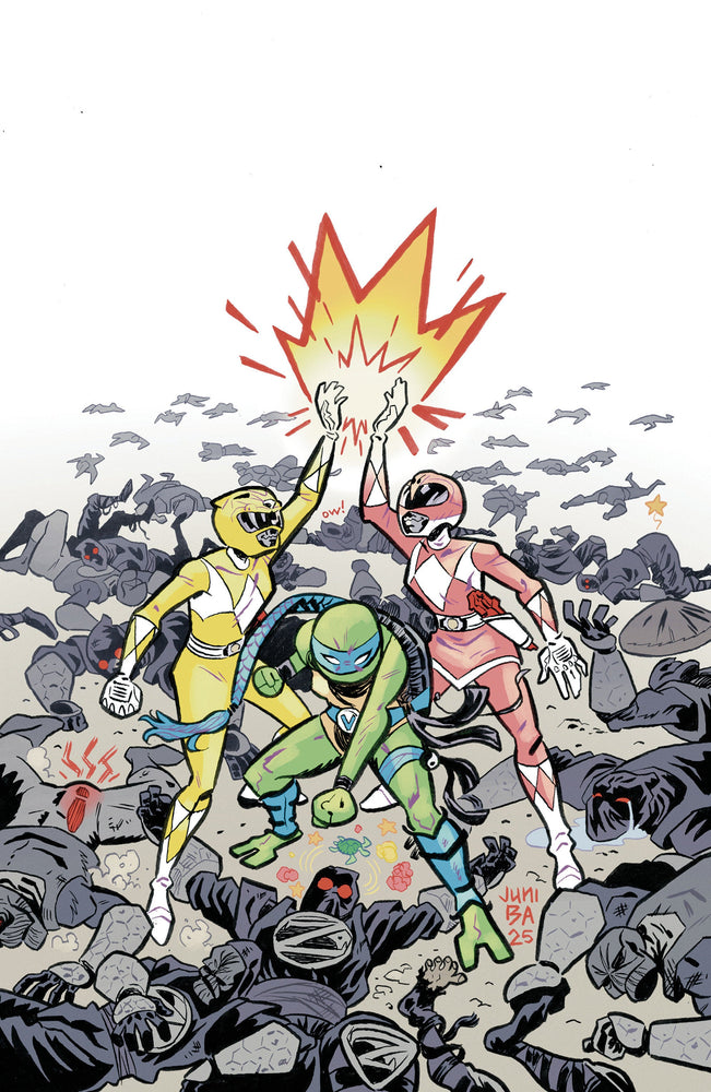 Mighty Morphin Power Rangers/Teenage Mutant Ninja Turtles III #5 K Unlimited Variant (Full Art, Ba) (ONLINE ORDER ONLY)