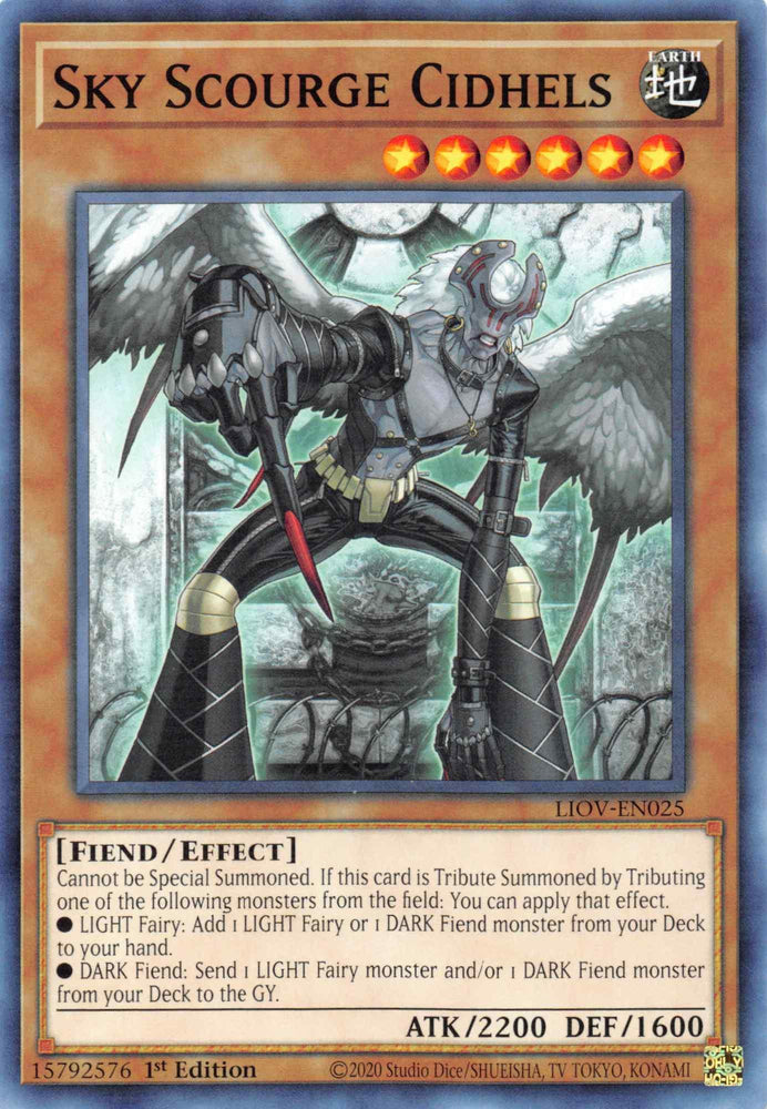 Sky Scourge Cidhels [LIOV-EN025] Common (ONLINE ORDER ONLY)