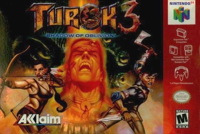 Turok 3: Shadow Of Oblivion (Nintendo 64) (Online Only)