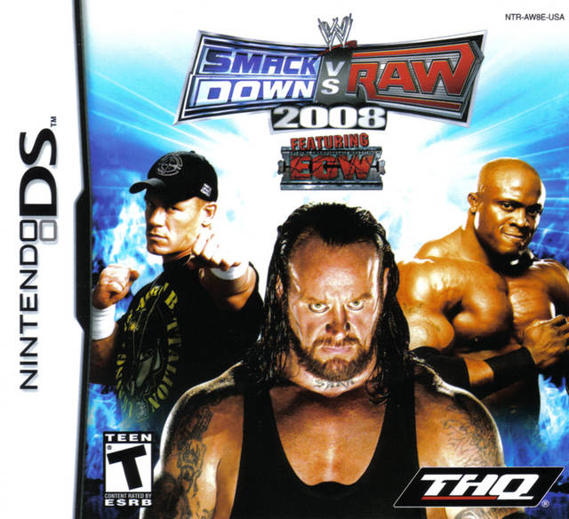 WWE Smackdown vs. Raw 2008 (Nintendo DS) (ONLINE ORDER ONLY)
