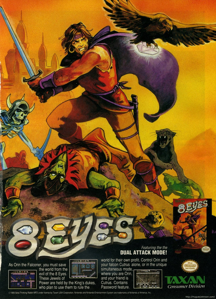 8 Eyes (Nintendo NES) (Online Order Only)