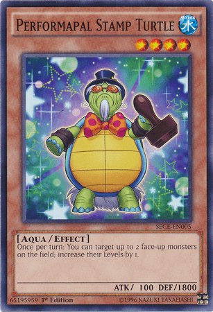 Performapal Stamp Turtle [SECE-EN005] Common (ONLINE ORDER ONLY)