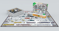 Puzzle: Family Oversize Puzzles - History of Trains