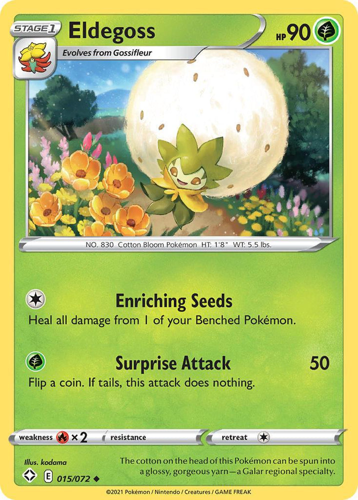 Eldegoss (015/072) [Sword & Shield: Shining Fates] (Online Only)