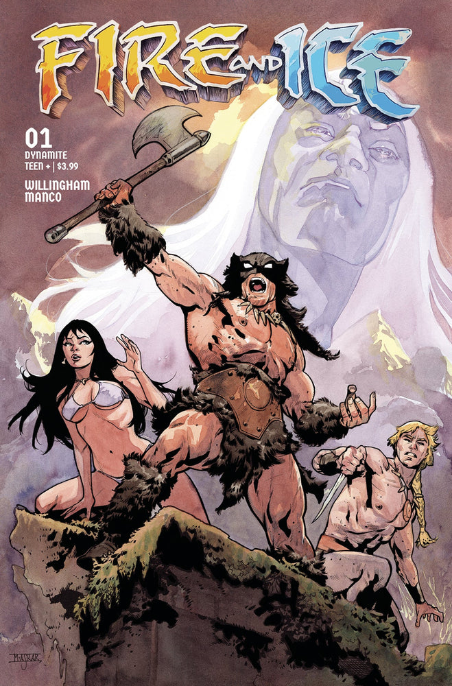 Fire And Ice #1 F 1:10 Mahmud Asrar Original Variant (08/02/2023) Dynamite (ONLINE ORDER ONLY)