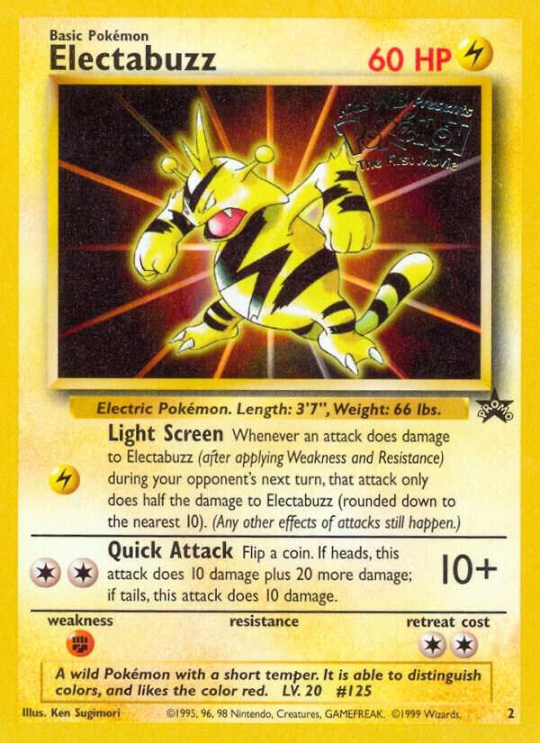 Electabuzz (2) [Wizards of the Coast: Black Star Promos] (Online Only)