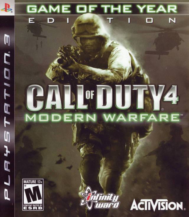 Call of Duty 4: Modern Warfare (Game Of The Year Edition) (PlayStation 3) (Online Order Only)