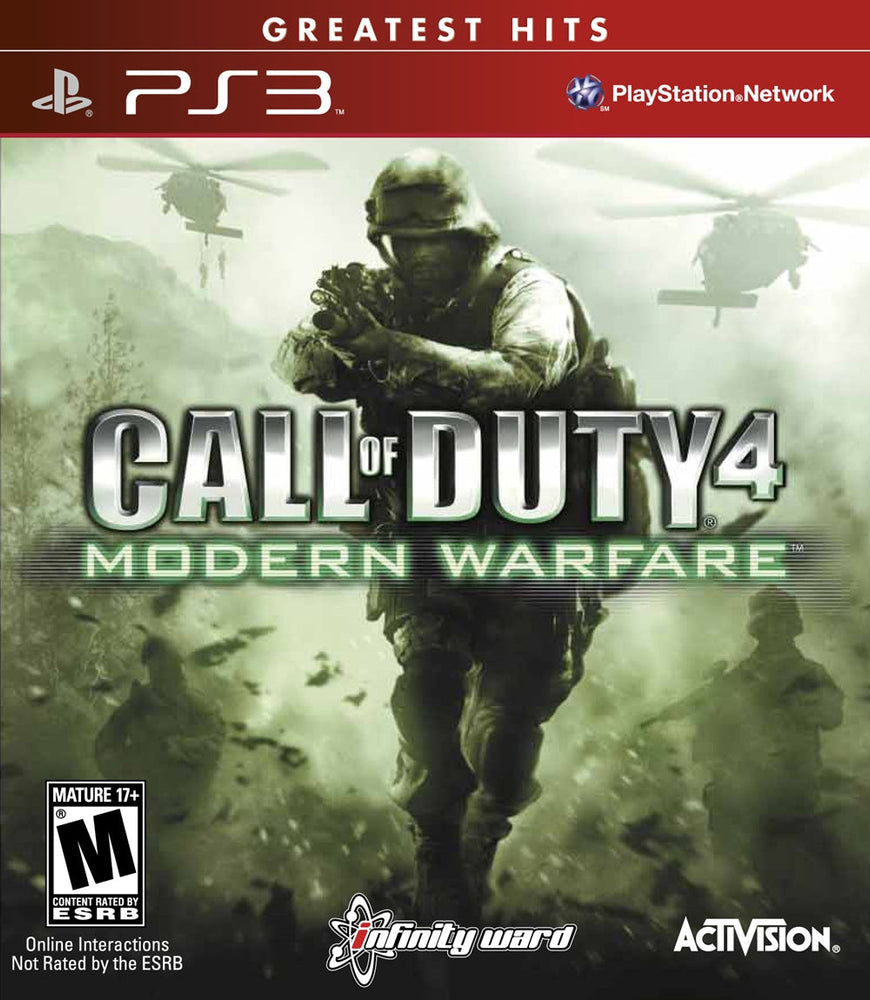Call of Duty 4: Modern Warfare (Greatest Hits) (Playstation 3) (Online Only)