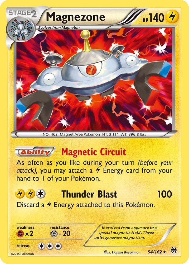 Magnezone (54/162) (Theme Deck Exclusive) [XY: BREAKthrough] (Online Only)