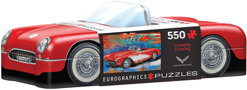Puzzle: Corvette Cruising Tin