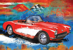Puzzle: Corvette Cruising Tin