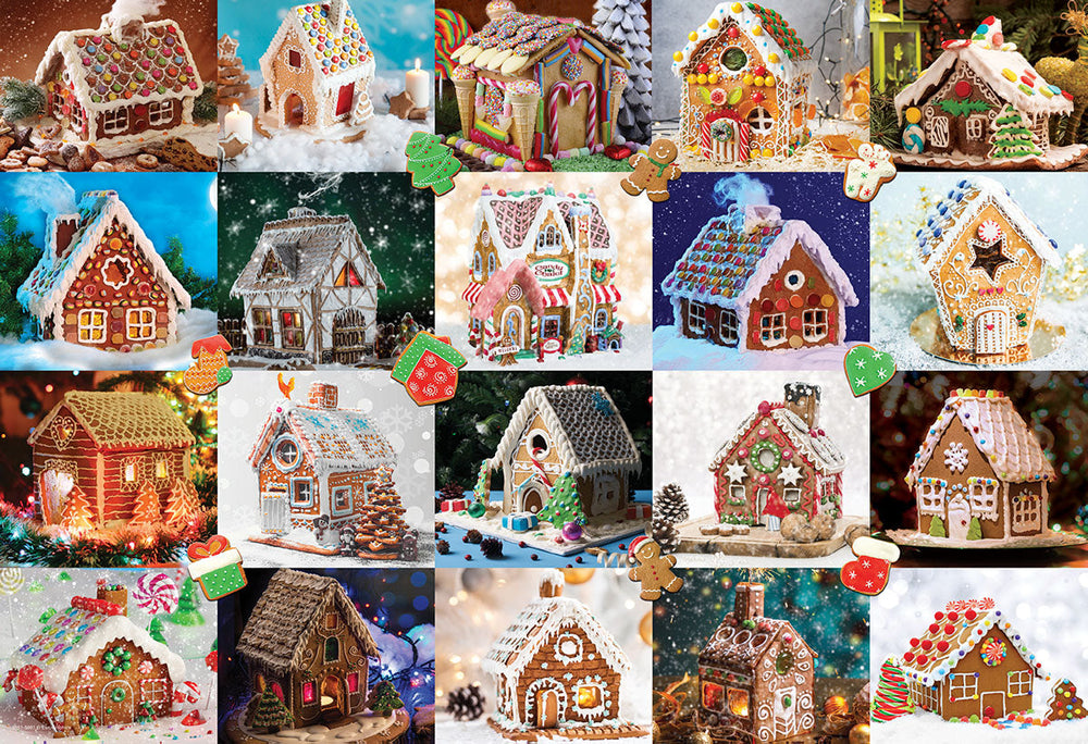 Puzzle: Gingerbread House Tin