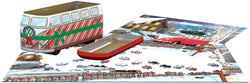 Puzzle: VW Christmas Bus Tin