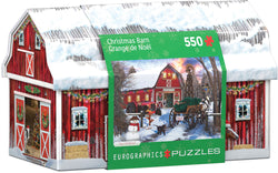 Puzzle: Holiday Farm Tin