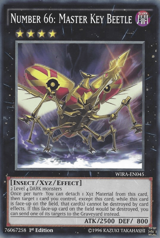 Number 66: Master Key Beetle [WIRA-EN045] Common (ONLINE ORDER ONLY)
