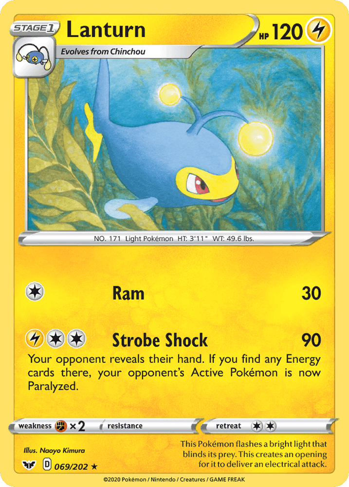 Lanturn (069/202) [Sword & Shield: Base Set] (Online Only)