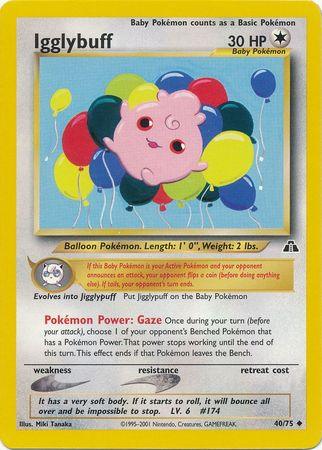 Igglybuff (40/75) [Neo Discovery Unlimited] (Online Only)