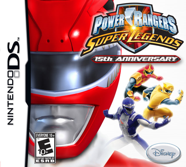 Power Rangers: Super Legends - 15th Anniversary (Nintendo DS) (ONLINE ORDER ONLY)