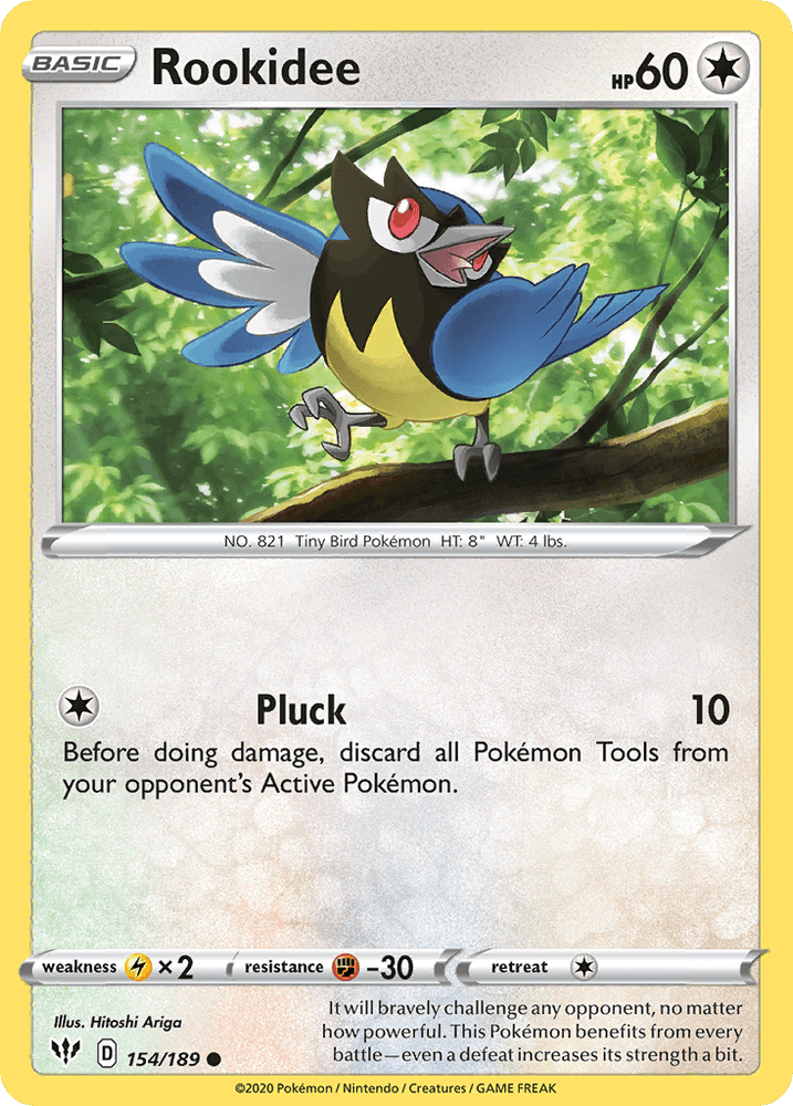 Rookidee (154/189) [Sword & Shield: Darkness Ablaze] (Online Only)