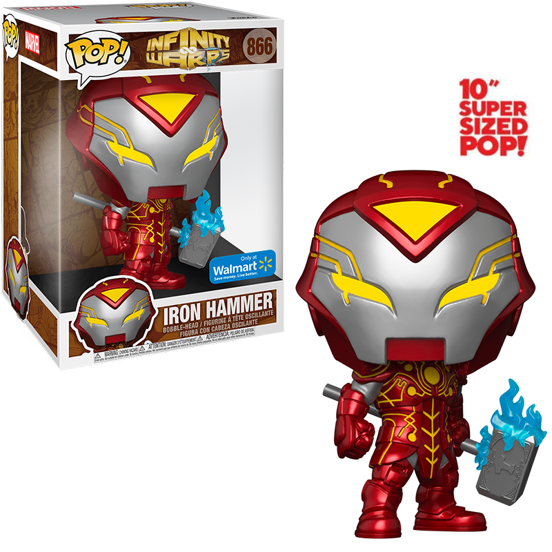 Iron Hammer (10-Inch, Infinity Warps) 866 - Walmart Exclusive (Online Order Only)