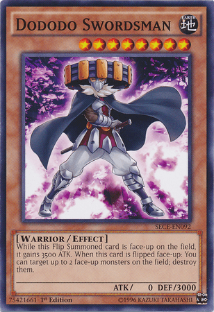 Dododo Swordsman [SECE-EN092] Common (ONLINE ORDER ONLY)