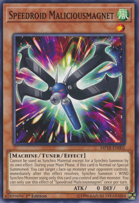 Speedroid Maliciousmagnet [MP18-EN002] Common (ONLINE ORDER ONLY)