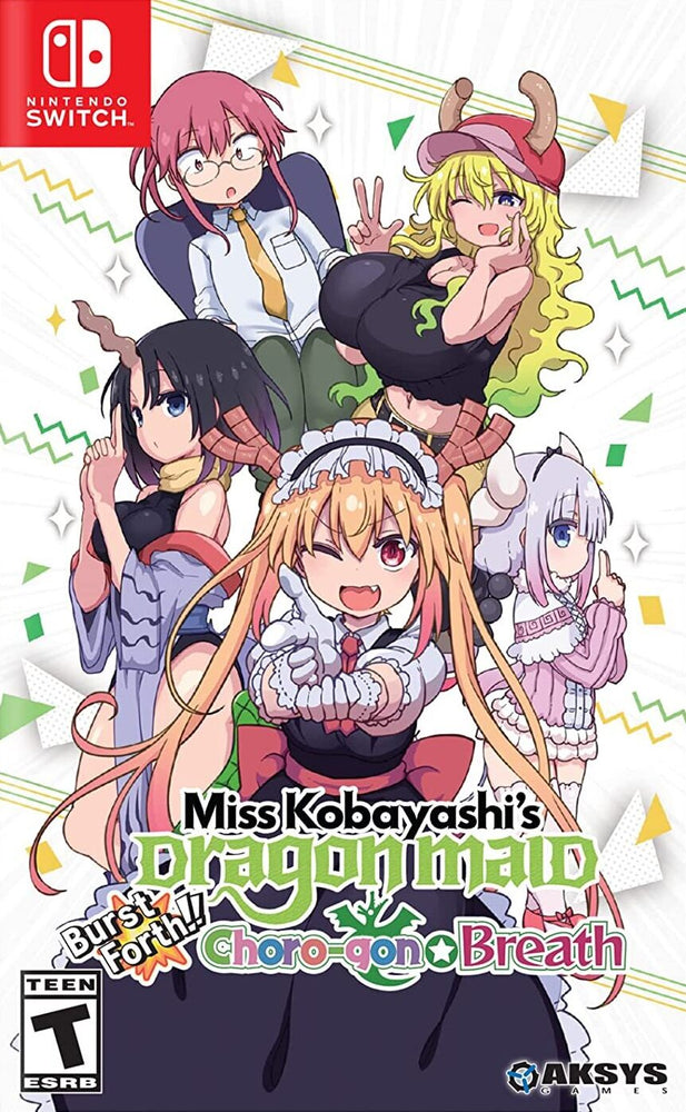 Miss Kobayashi's Dragon Maid: Burst Forth!! Choro-gon Breath (Nintendo Switch) (ONLINE ORDER ONLY)