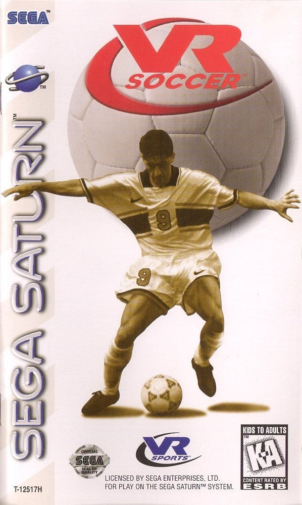 VR Soccer (Sega Saturn) (ONLINE ORDER ONLY)