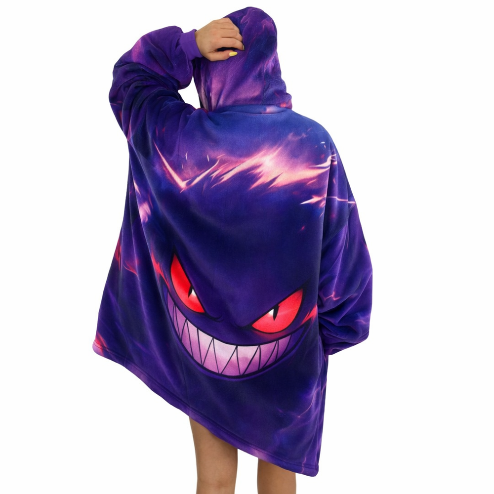 Gengar Blanket Hoodie