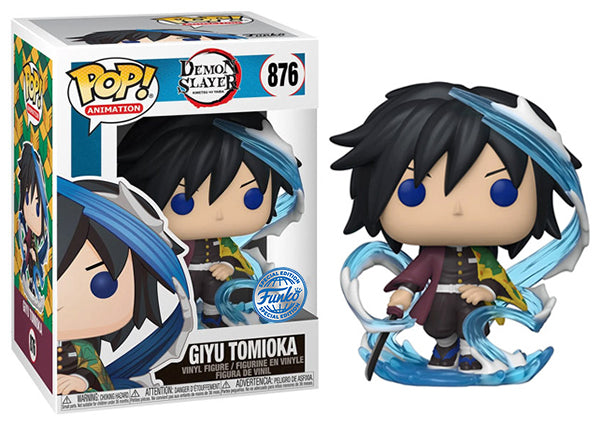 Giyu Tomioka (Demon Slayer, Blue SE Sticker) 876 - Special Edition Exclusive (Online Order Only)