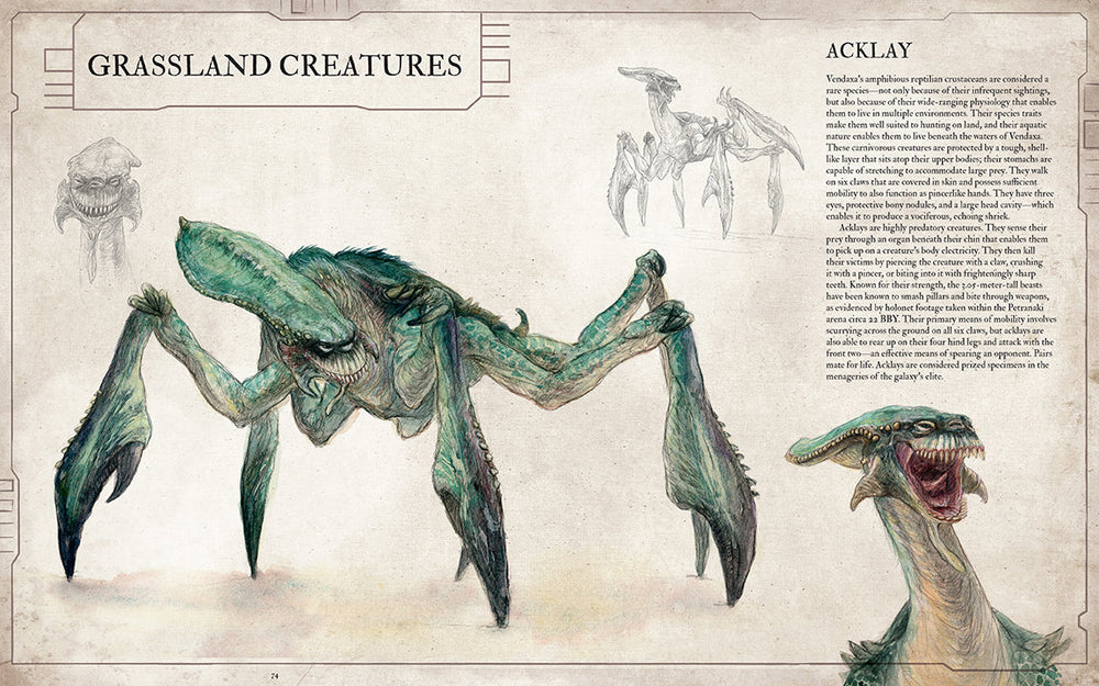 Star Wars Bestiary, Vol. 1 Creatures of the Galaxy (ONLINE ORDER ONLY)