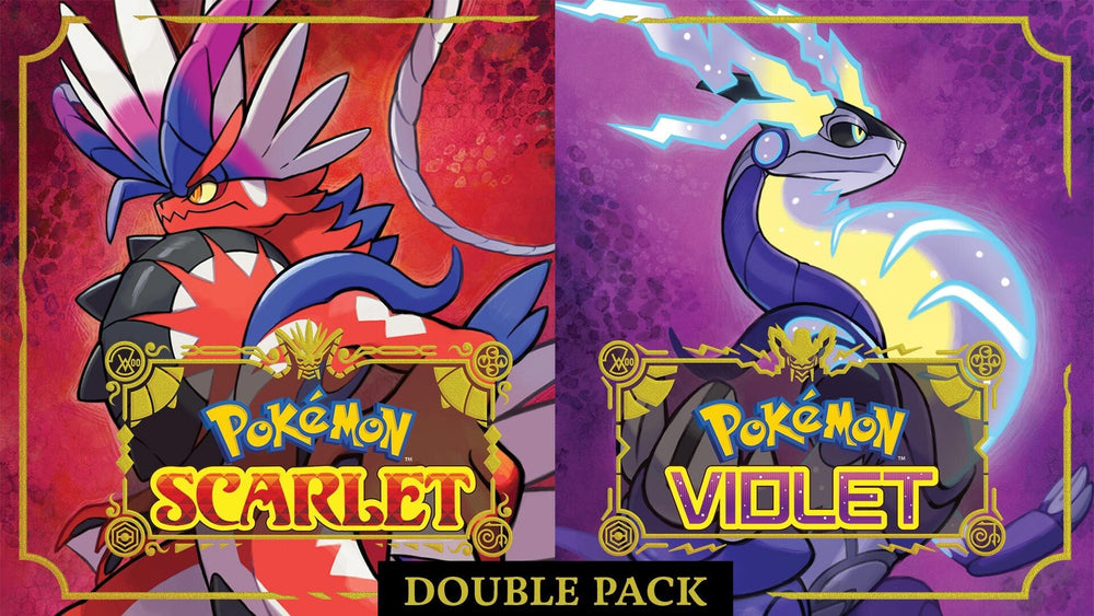 Pokemon Scarlet & Pokemon Violet Double Pack (Nintendo Switch) (ONLINE ORDER ONLY)