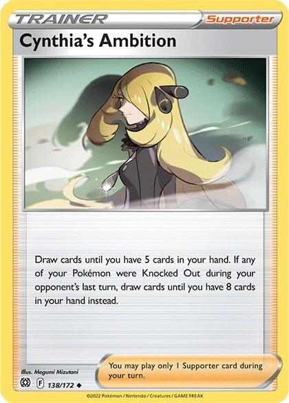 Cynthia's Ambition (138/172) [Sword & Shield: Brilliant Stars] (Online Only)