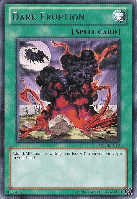 Dark Eruption [TU03-EN010] Rare (ONLINE ORDER ONLY)