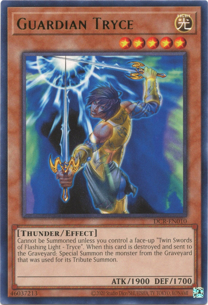 Guardian Tryce (25th Anniversary) [DCR-EN010] Rare (ONLINE ORDER ONLY)