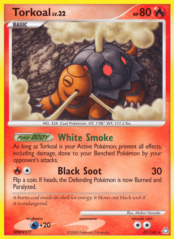 Torkoal (41/146) [Diamond & Pearl: Legends Awakened] (Online Only)