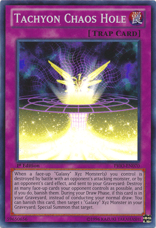 Tachyon Chaos Hole [PRIO-EN070] Super Rare (ONLINE ORDER ONLY)
