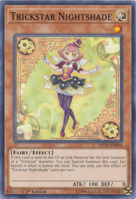 Trickstar Nightshade [MP19-EN004] Common (ONLINE ORDER ONLY)