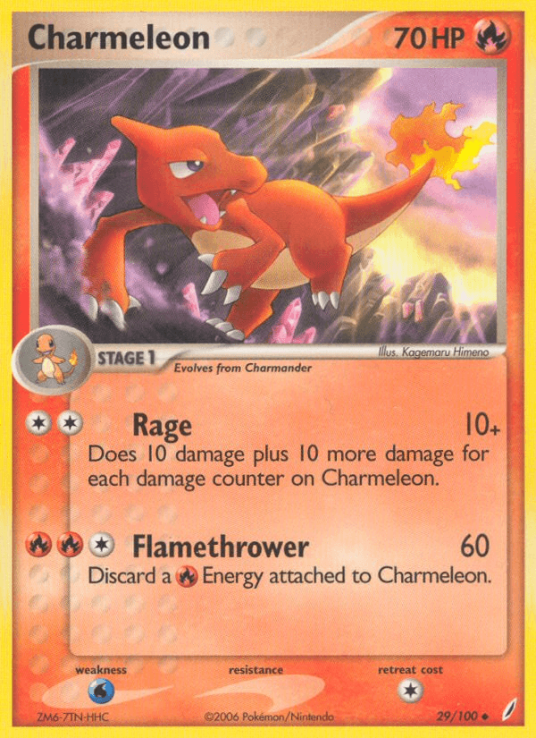 Charmeleon (29/100) [EX: Crystal Guardians] (Online Only)