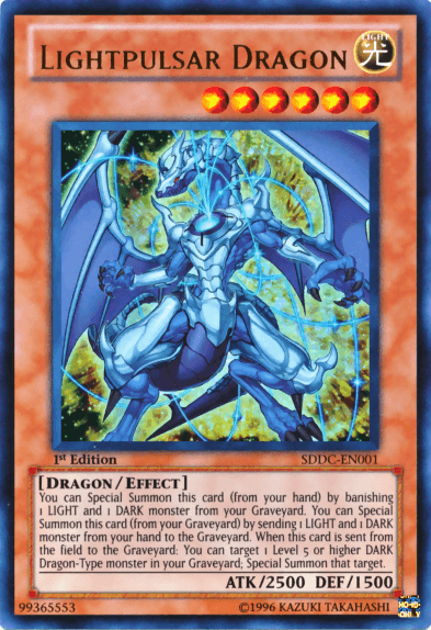 Lightpulsar Dragon [SDDC-EN001] Ultra Rare (ONLINE ORDER ONLY)