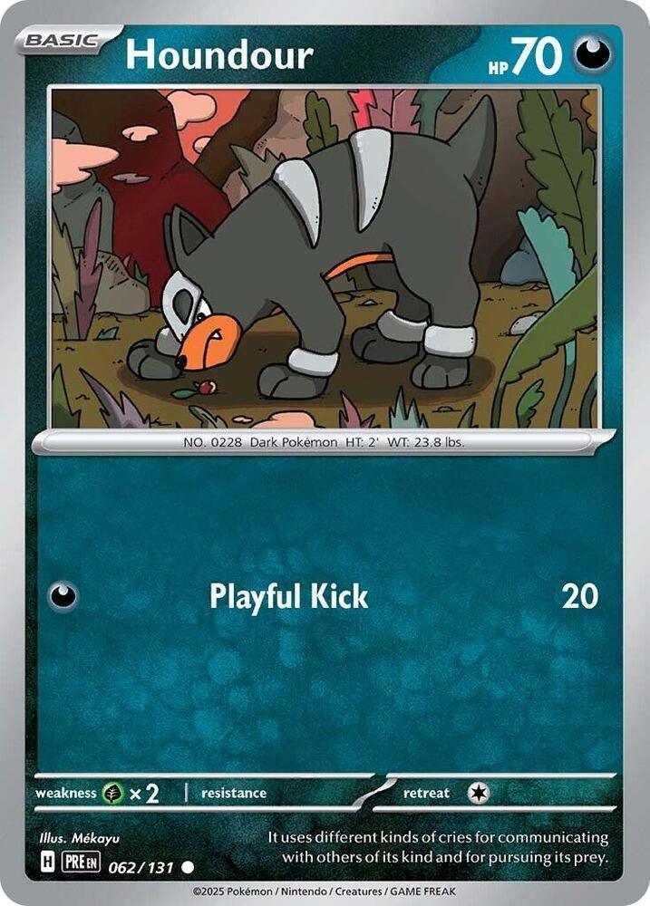 Houndour (062/131) [Scarlet & Violet: Prismatic Evolutions] (Online Only)
