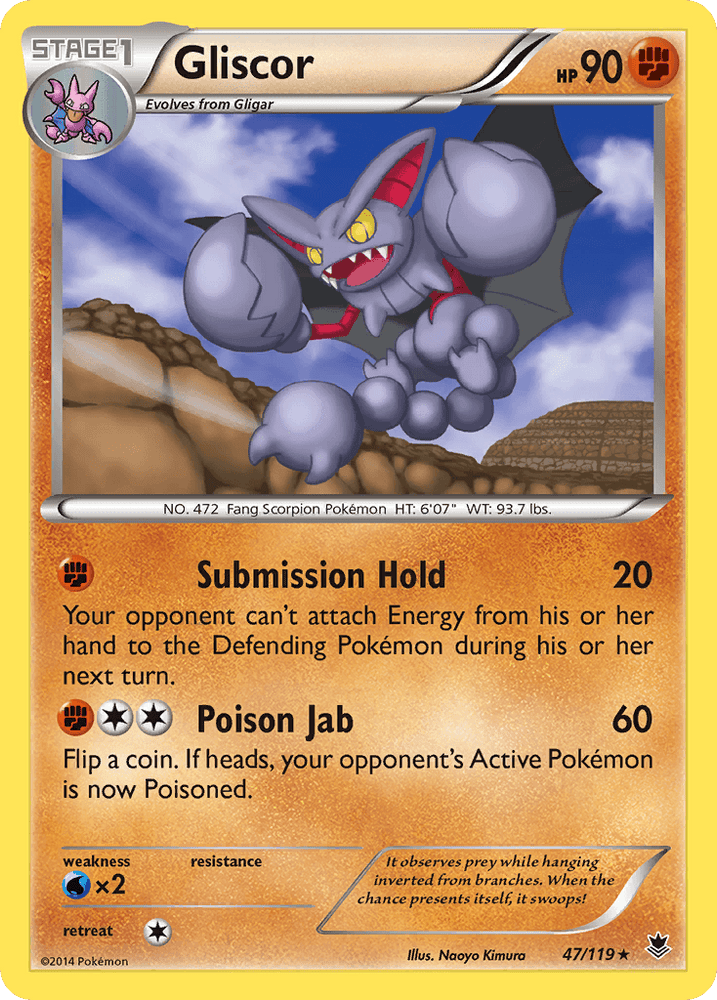 Gliscor (47/119) [XY: Phantom Forces] (Online Only)