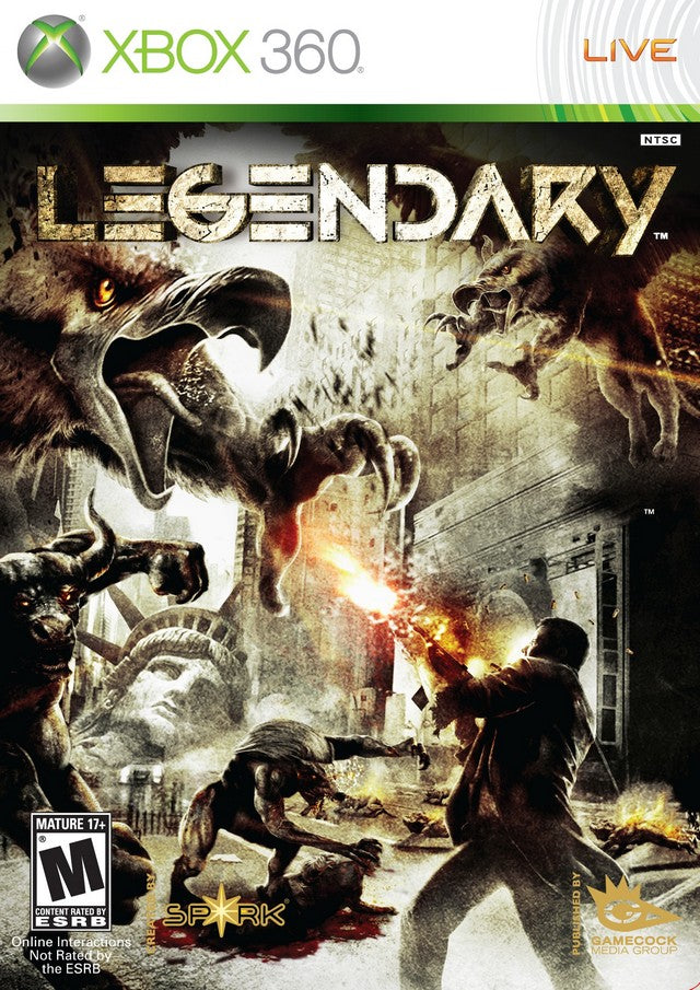 Legendary (Xbox 360) (ONLINE ORDER ONLY)