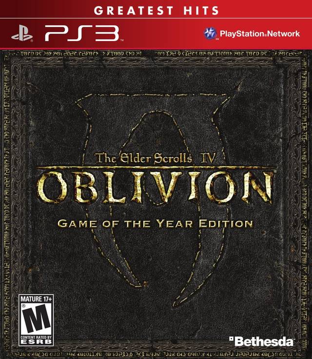 The Elder Scrolls IV: Oblivion Game of the Year Edition (Greatest Hits) (Playstation 3) (Online Only)