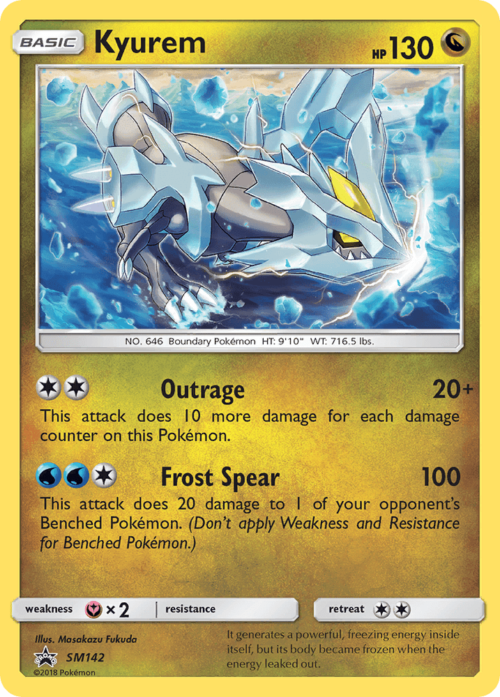 Kyurem (SM142) [Sun & Moon: Black Star Promos] (Online Only)