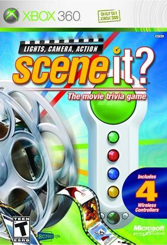 Scene It! Lights, Camera, Action Bundle (Xbox 360) (ONLINE ORDER ONLY)