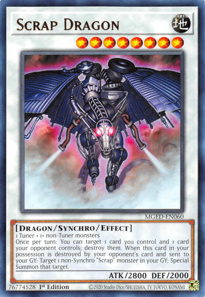 Scrap Dragon [MGED-EN060] Rare (ONLINE ORDER ONLY)