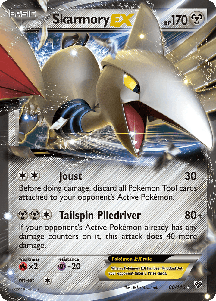 Skarmory EX (80/146) [XY: Base Set] (Online Only)