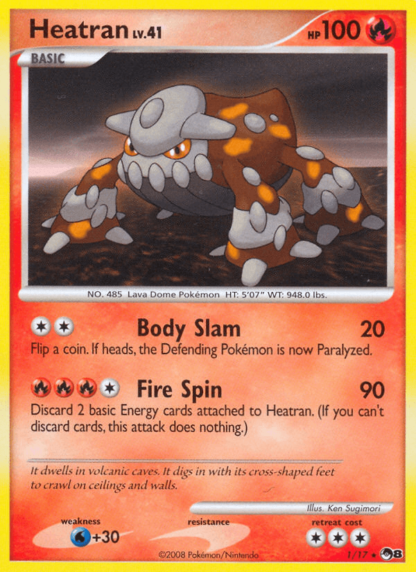 Heatran (1/17) [POP Series 8] (Online Only)
